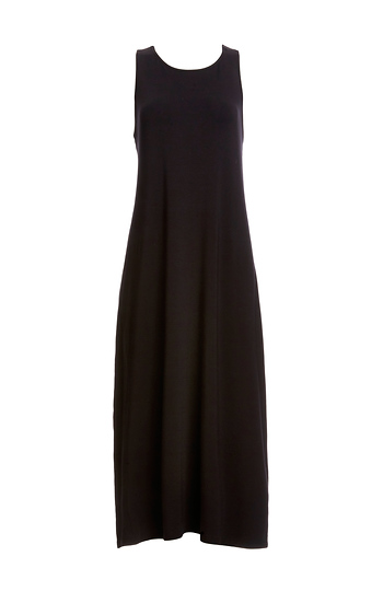 BB Dakota Harris Jersey Knit Knot Dress in Black | DAILYLOOK