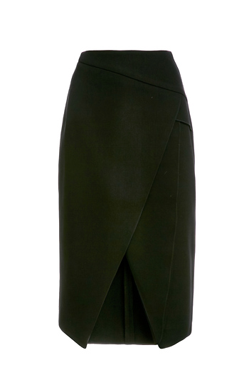 Cameo Fall Back Wrap Midi Skirt Slide 1