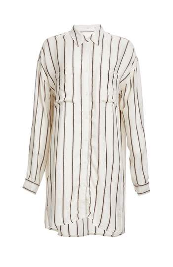 Gentle Fawn Voyage Striped Tunic Shirt Dress Slide 1