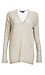 Vince Linen Blend V-Neck Sweater Thumb 1