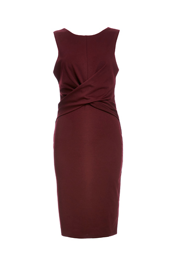 RD Style Wrap Waist Sheath Dress Slide 1