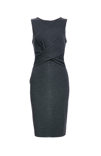 RD Style Wrap Waist Sheath Dress Slide 1