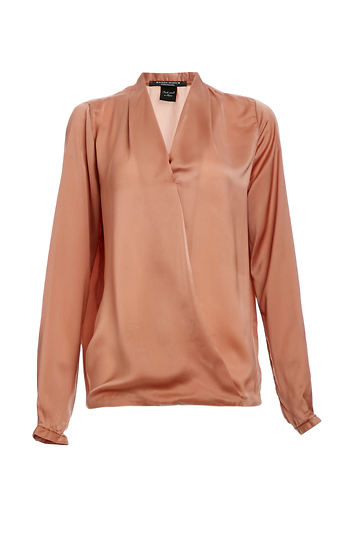 Maison Scotch Silky Cross-Over Blouse Slide 1