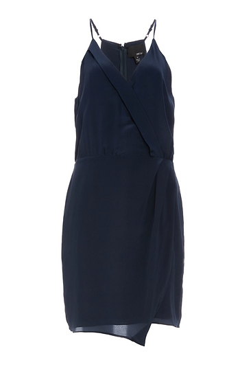 Greylin Sera Silk Wrap Style Dress Slide 1