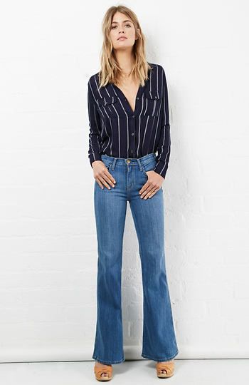 Current/Elliott The Girl Crush Flare Jeans Slide 1