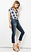 Current/Elliott The Cropped Straight Jeans Thumb 3