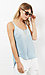 Velvet Heart Kaelyn Sleeveless Chambray Tencel Tank Thumb 3