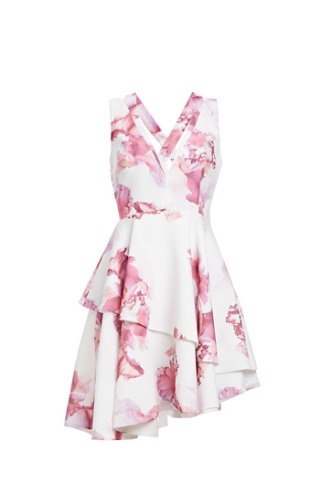 STYLESTALKER Mayan Floral Dress Slide 1