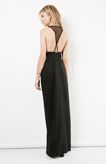 State Of Being Anthracite Maxi Dress Slide 1