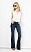 Just Black Carissa Flare Denim Jeans Thumb 1