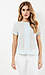 FRNCH Barely There Box Pleated Blouse Thumb 3