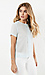 FRNCH Barely There Box Pleated Blouse Thumb 1