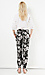 RD Style Abstract Print Smock Waist Pants Thumb 2