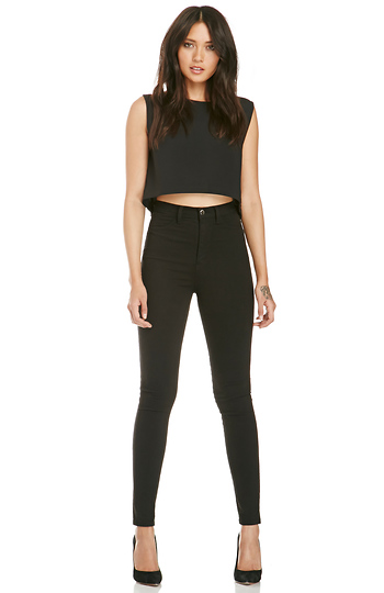 High Waist Skinnies Slide 1