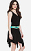 Embroidered Waist Tank Dress Thumb 3