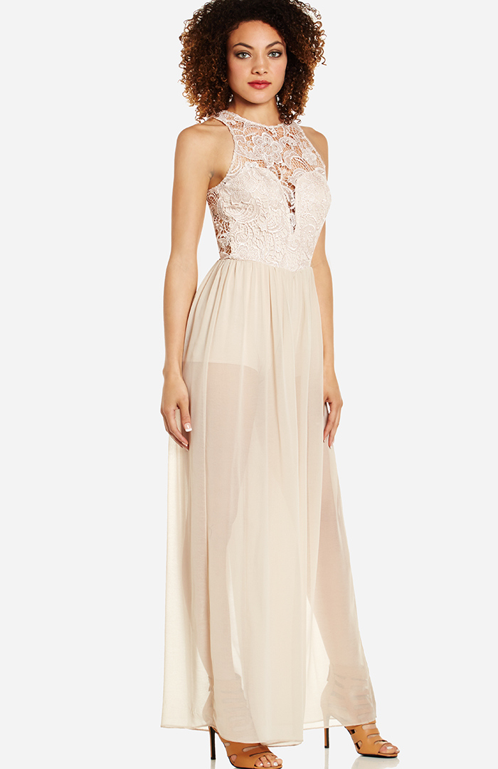 lace top jumpsuit