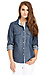 Polka Dot Chambray Shirt Thumb 1