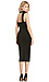Sultry Mesh Panel Bodycon Dress Thumb 3