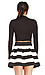 DAILYLOOK Striped Bandage Bell Skirt Thumb 2