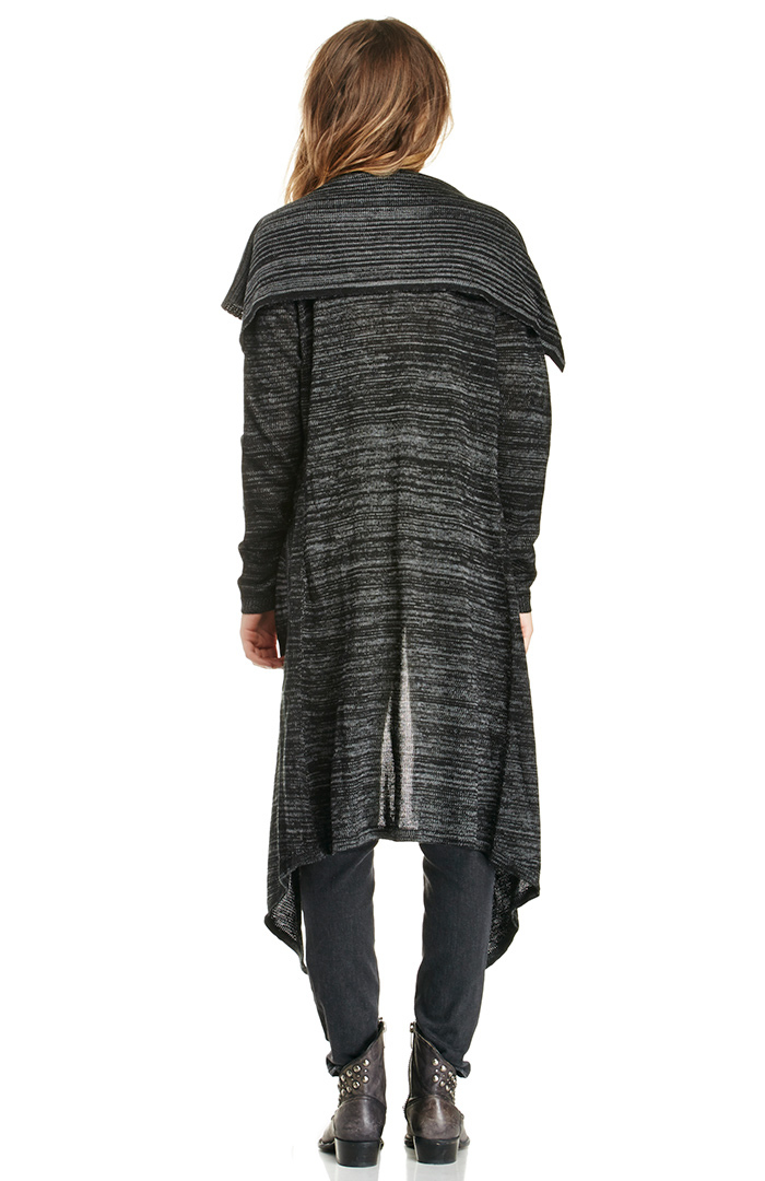 petite shawl collar cardigan