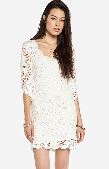 Lucca Couture Crochet Dress Slide 1