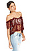 Stone Cold Fox Lace Tube Top Thumb 1