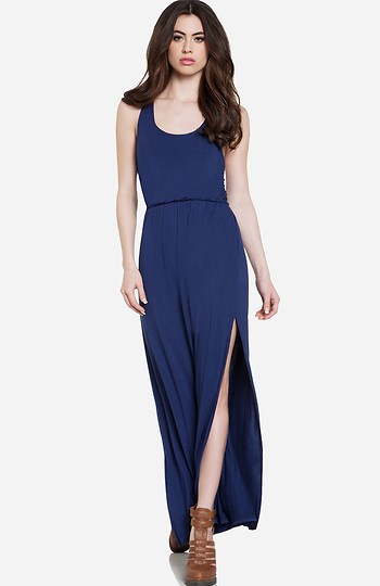 DAILYLOOK Drop Waist Maxi Dress Slide 1