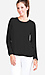 Key Hole Back Long Sleeve Top Thumb 3