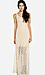 Sheer Lace Maxi Dress Thumb 1