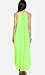 Line & Dot Pleated Maxi Dress Thumb 2