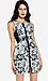 Finders Keepers Crystallized Daisy Print Dress Thumb 1