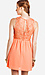 Peach Lace Bodice Dress Thumb 3