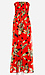 Strapless Feather Maxi Dress Thumb 5