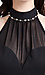 Little Black Peplum Dress Thumb 4