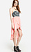 Tribal Bustier High Low Dress Thumb 2
