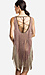 Studded Fringe Flapper Dress Thumb 3