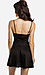 Corset Front Fit and Flare Dress Thumb 3