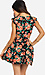 Rose Cutout Dress Thumb 3