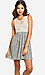 Lace Top Knit Dress Thumb 1
