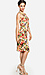 Floral Print Midi Dress Thumb 2