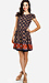 Intricate Tile Print Dress Thumb 1