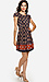 Intricate Tile Print Dress Thumb 2