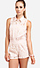 Collared Lace Romper Thumb 1
