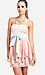 Sweet Strapless Party Dress Thumb 1