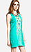 Embroidered Lace Shift Dress Thumb 2