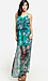 Floral Watercolor Maxi Dress Thumb 1