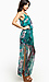 Floral Watercolor Maxi Dress Thumb 2