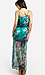 Floral Watercolor Maxi Dress Thumb 3