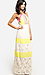Fluorescent Detail Lace Maxi Dress Thumb 2