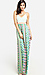 Colorful Cutout Maxi Dress Thumb 1